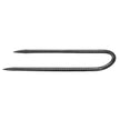 VEVOR 10-Inch 12 Pack Rebar Stakes Heavy Duty U Shape Galvanized Ground Anchors