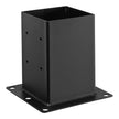 VEVOR 4 Pcs 6x6 Post Base Bracket Inner Size 5.6x5.6 in Wood Fence Post Anchor
