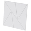 VEVOR 18 Pack Acoustic Wall Panels 11.8 x 11.8 x 0.4 inch Self-Adhesive White