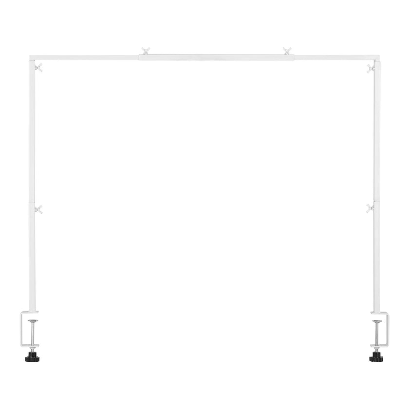 VEVOR Over The Table Rod Stand with Clamps 28-98 in Length Adjustable for Party