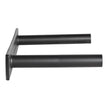 VEVOR 2 Pcs Shelf Bracket 22 inch / 558.4 mm Heavy Duty Floating Shelf Brackets
