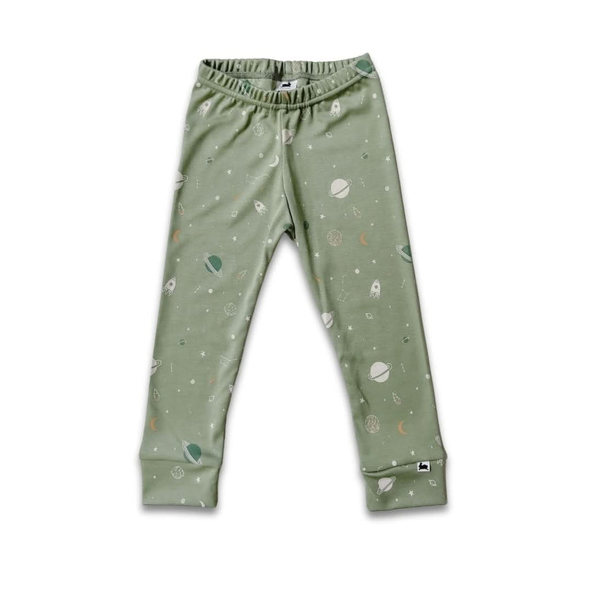 Kids' Bamboo Leggings | Umber