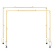VEVOR 2Pcs Over The Table Rod Stand with Clamp Arch Frame 28-98 in L Adjustable