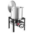 VEVOR 100 Qt Seafood Boiling Kit with Strainer Outdoor Crab Crawfish Cooking Pot