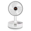 VEVOR 8 inch Foldable Rechargeable Oscillating Fan 3 in 1 Remote 8 Speeds