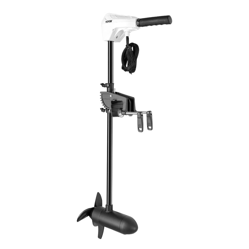VEVOR 55lb 12V Thrust Electric Trolling Motor Saltwater Trolling Boat Engine