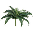 VEVOR 2Pcs Artificial Boston Ferns Plastic Fern 35 Branches Indoor Outdoor Decor