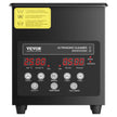 VEVOR 2L Ultra Sonic Cleaner Cleaning Machine with Basket Heater and Timer 60W