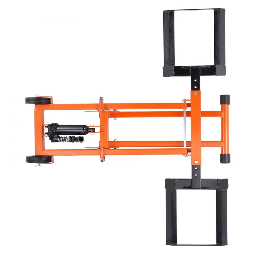 VEVOR 500 Lbs Lawn Mower Lift with Hydraulic Jack for Riding Tractor Lawn Mowers