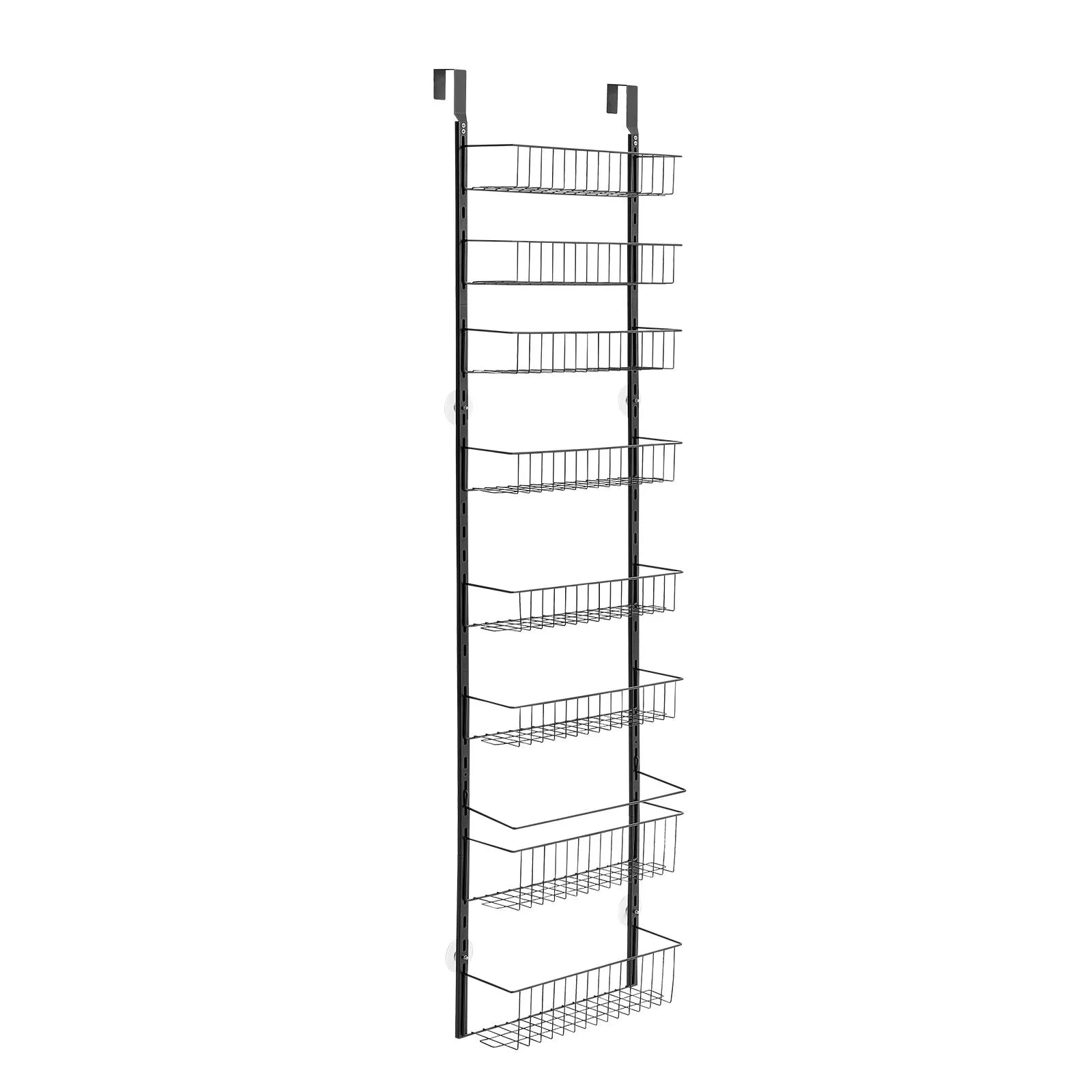 VEVOR 9-Tier Over the Door Pantry Organizer Hanging Storage Rack Adjustable