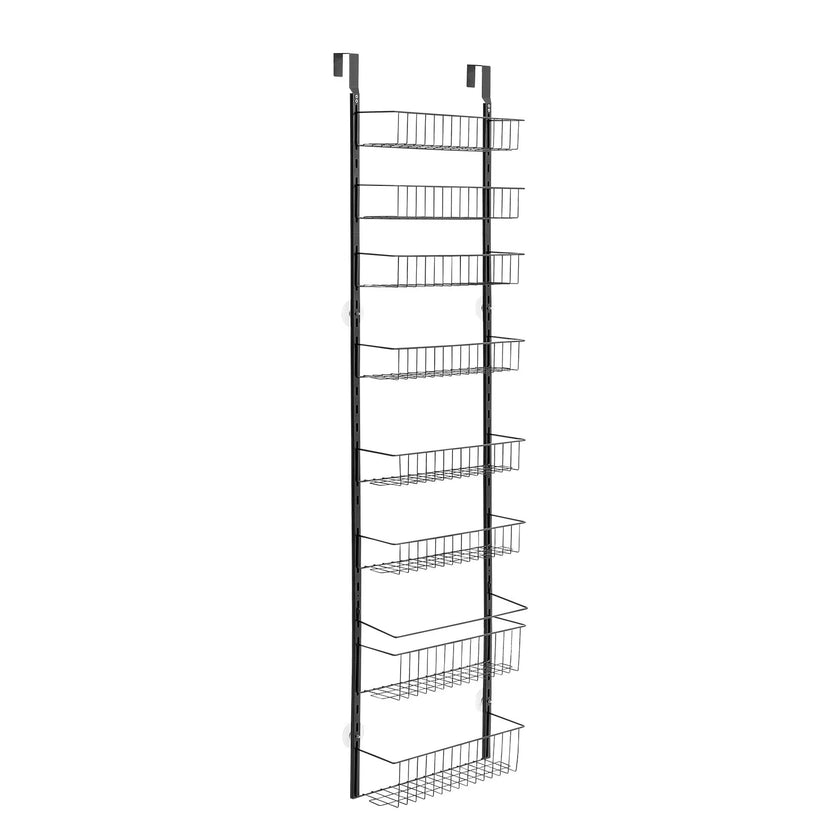 VEVOR 9-Tier Over the Door Pantry Organizer Hanging Storage Rack Adjustable