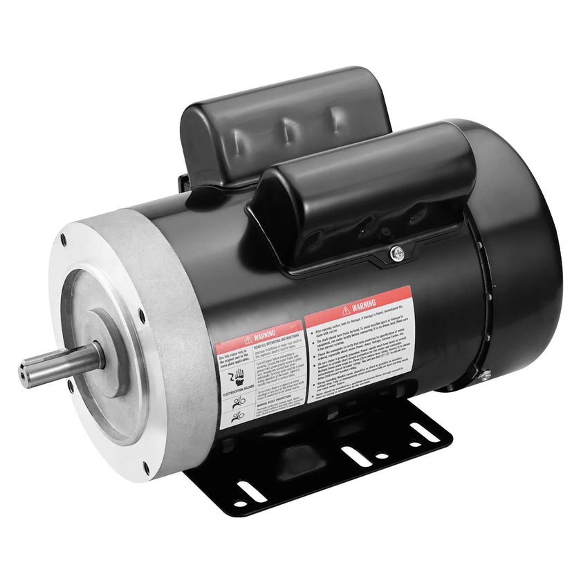 VEVOR 1.5HP Electric Motor 1725RPM AC115/230V 56C Frame 1-Phase 5/8
