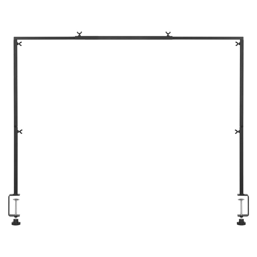 VEVOR Over The Table Rod Stand Arch Frame 28-98 in Length Adjustable Clamp Decor