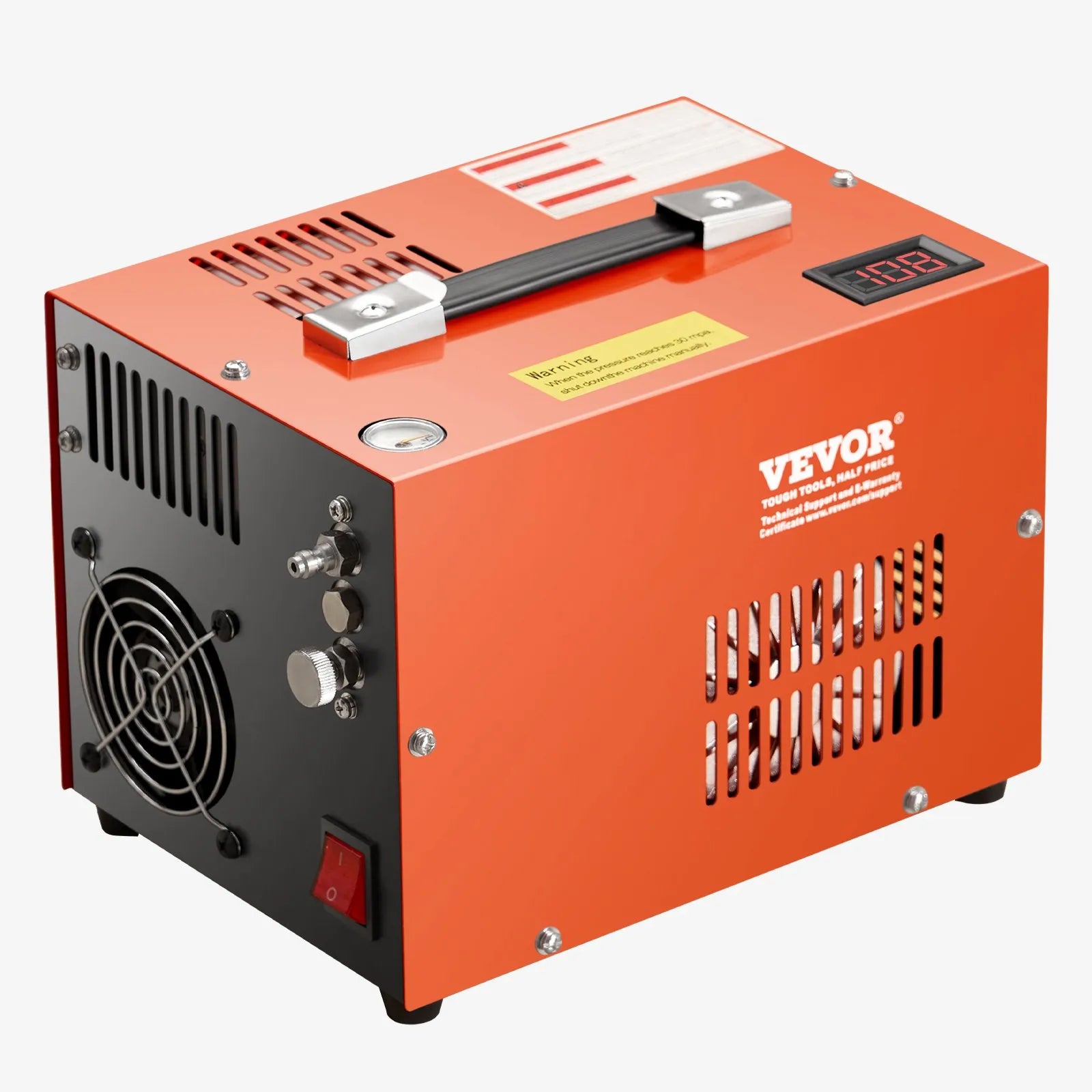 VEVOR PCP Air Compressor 4500PSI PCP Airgun Compressor with Built-in Converter