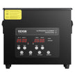 VEVOR 3L Ultra Sonic Cleaner Cleaning Machine with Basket Heater and Timer 120W