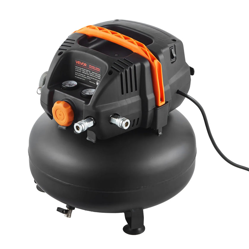 VEVOR 6 Gallon Air Compressor 1.7HP 2.3CFM @ 90PSI & 150PSI Max Working Pressure