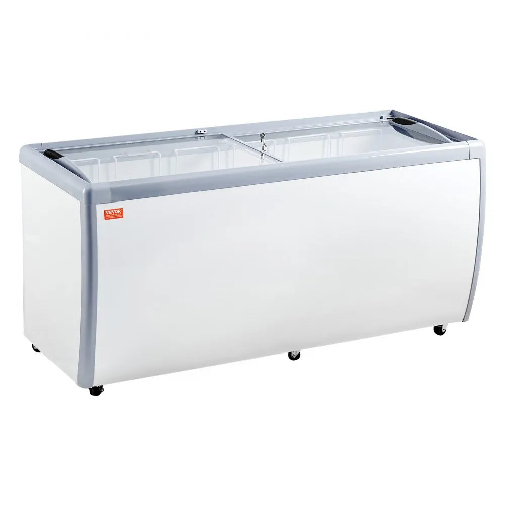 VEVOR 20 Cu.ft Commercial Ice Cream Display Case Gelato Dipping Freezer Cabinet