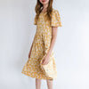 Youth Bamboo Kaia Dress | Palm Fronds
