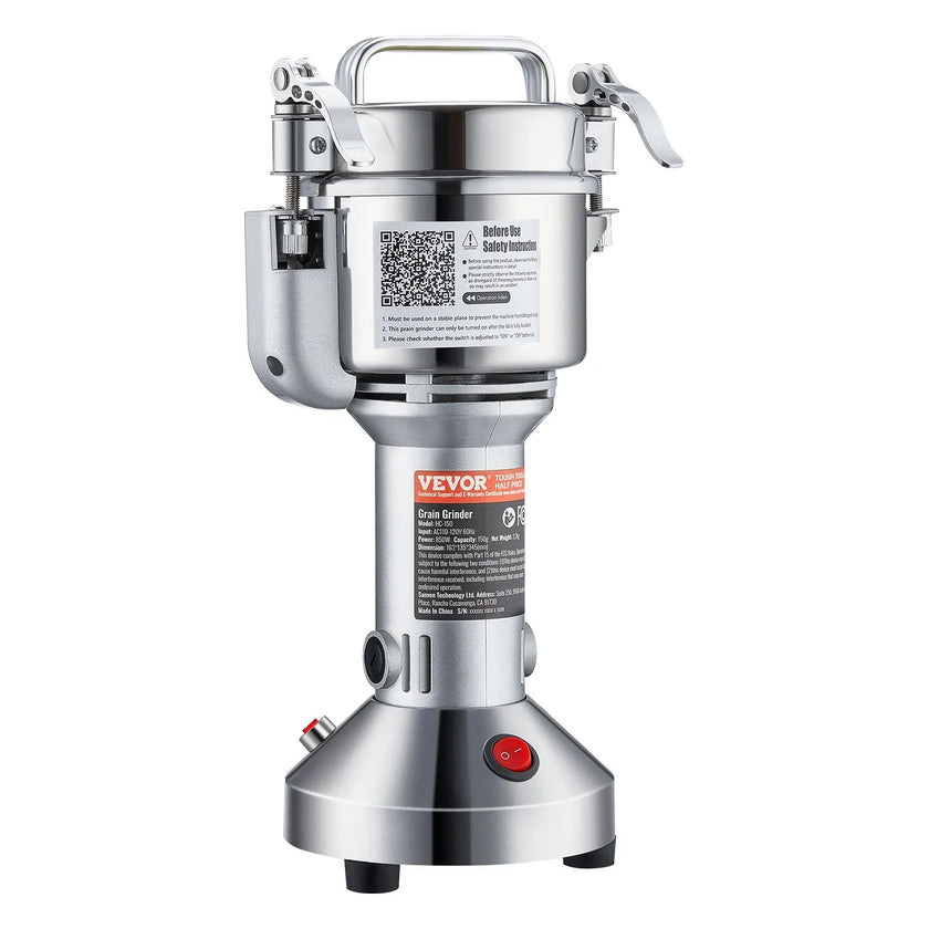 VEVOR 150g Commercial Spice Grinder Electric Grain Mill Grinder High Speed