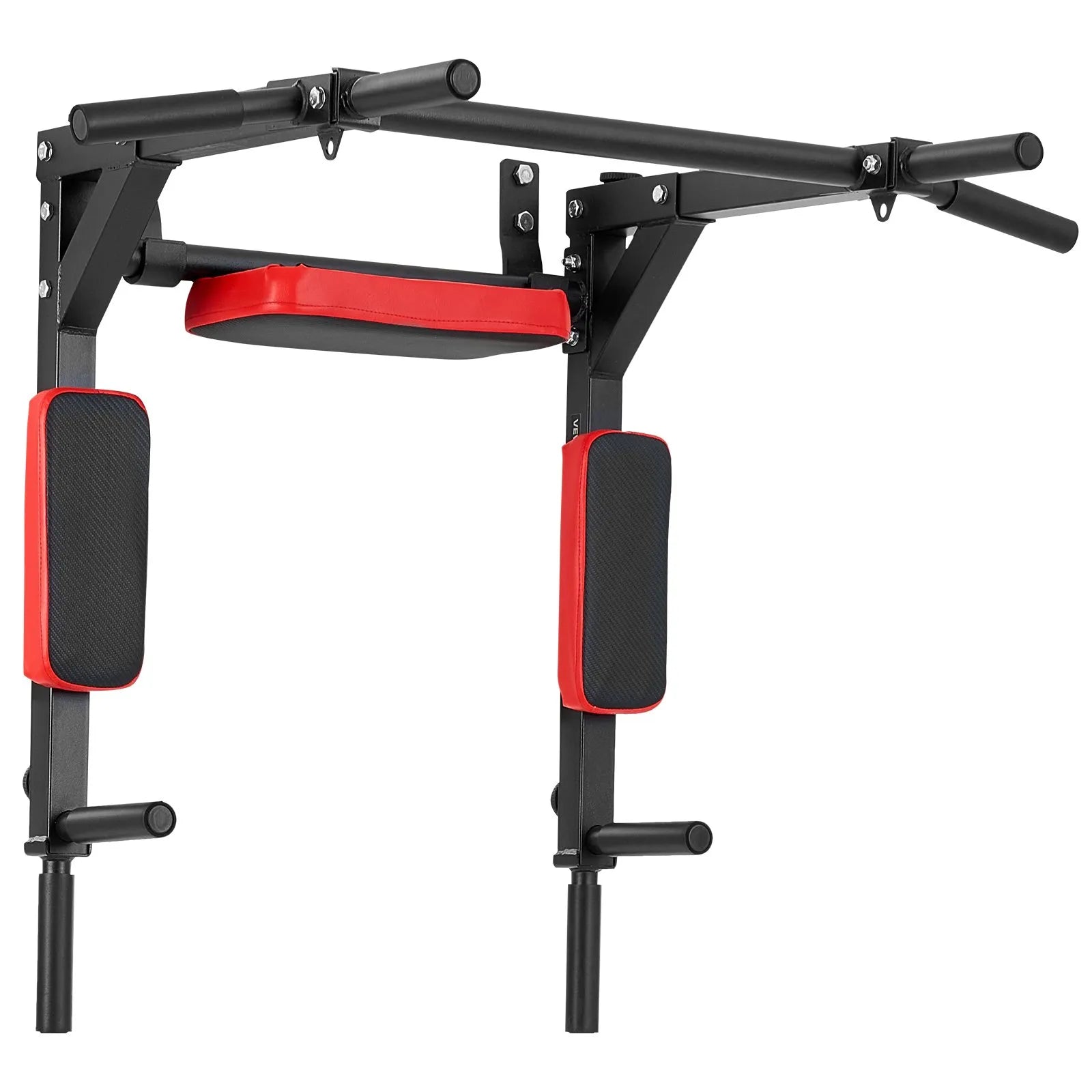 VEVOR Multifunctional Pull Up Bar Wall Mounted Chin Up Bar Dip Station Home Gym