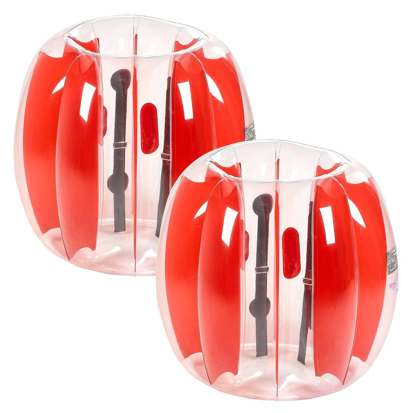 VEVOR 2-Pack 3FT/0.9M Inflatable Bumper Balls PVC Body Sumo Zorb Ball Outdoor