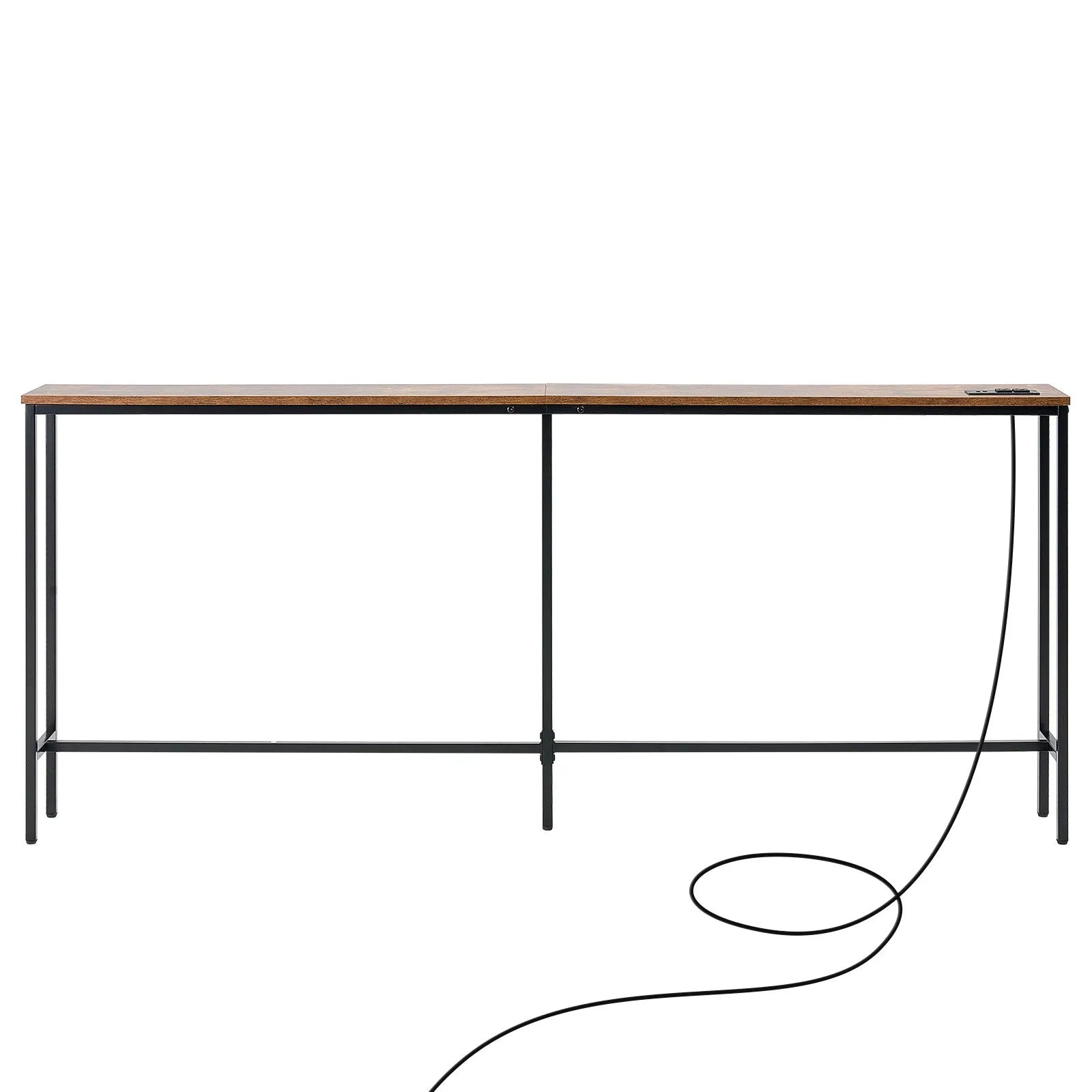 VEVOR Narrow Console Sofa Table Couch Table 70.9” for Entryway & Living Room