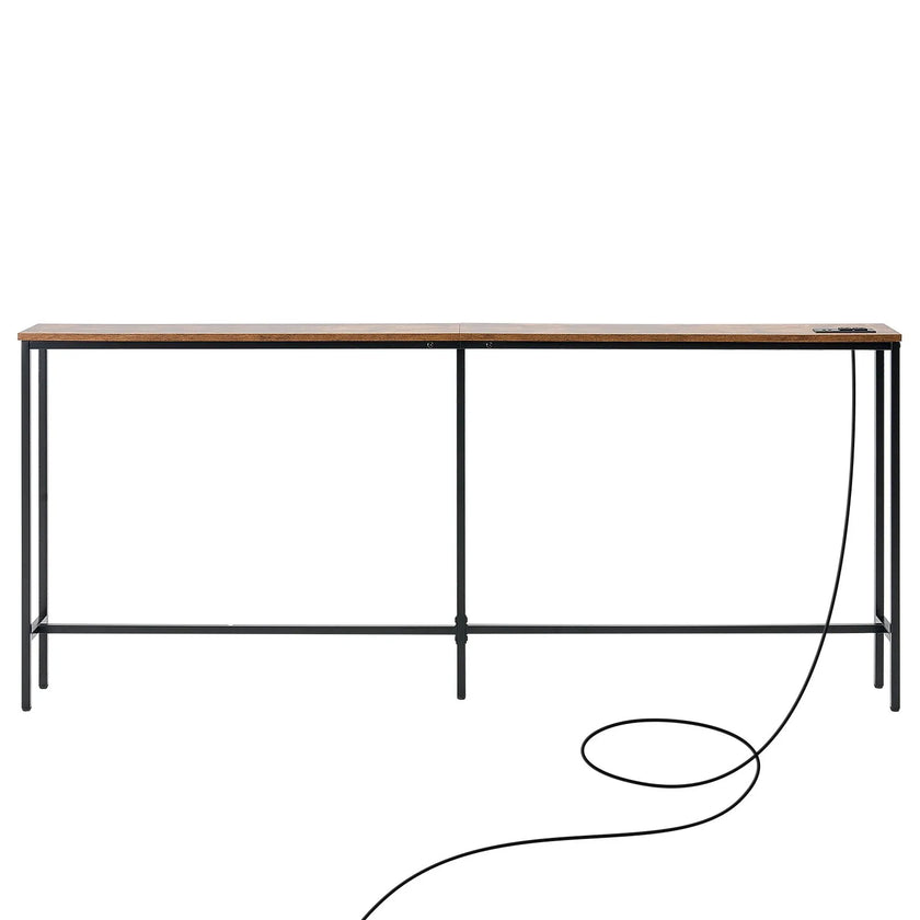 VEVOR Narrow Console Sofa Table Couch Table 70.9” for Entryway & Living Room