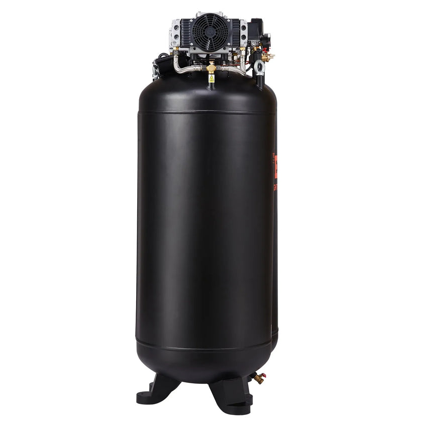 VEVOR 80 Gallon Air Compressor 6.5HP 15.5 SCFM@90 PSI 2-Stage 145PSI Oil Free