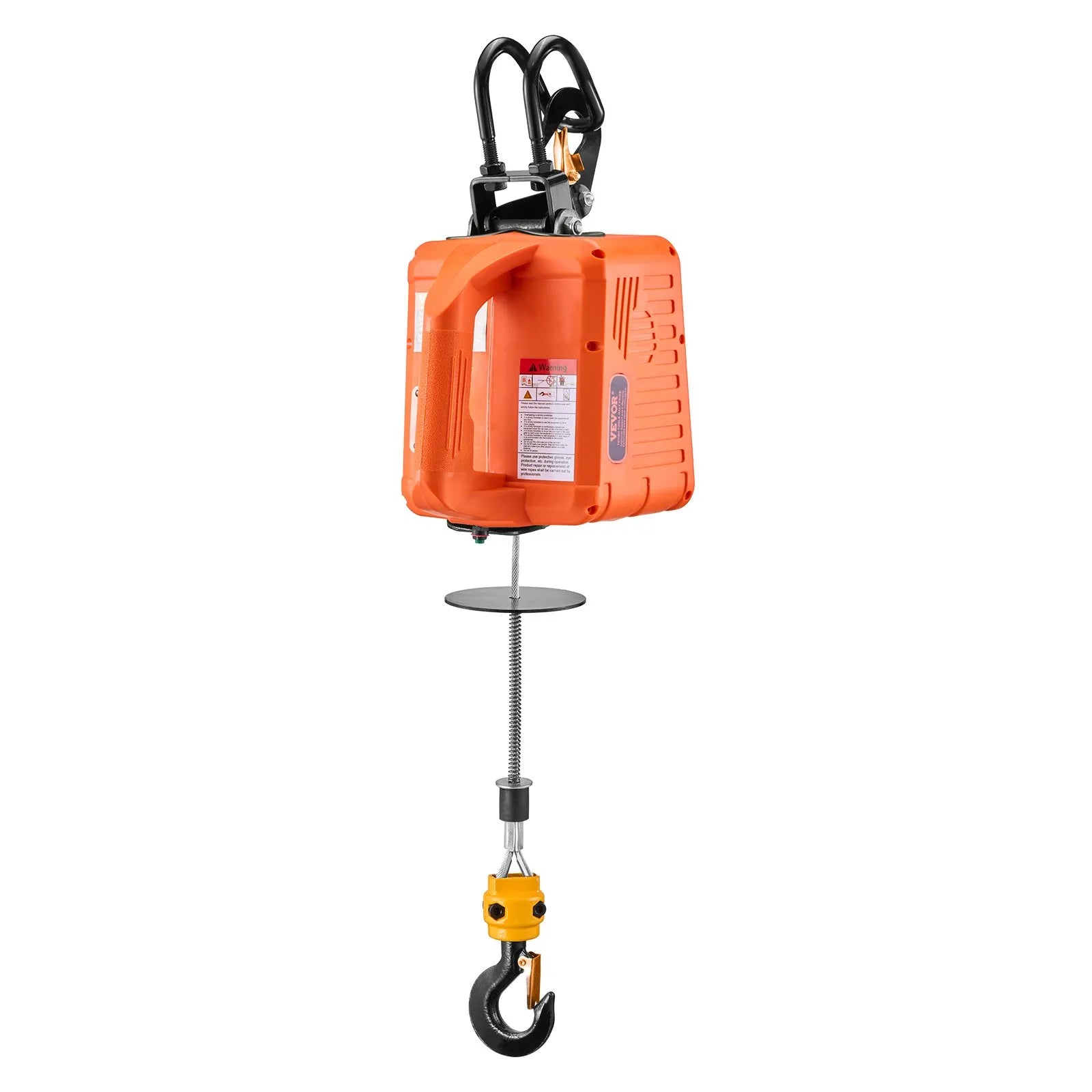 VEVOR 3-in-1 Portable Electric Hoist Winch 1100LBS Wired/Wireless Remote Control