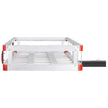VEVOR 49.4 x 22.4 x 7.1 in Hitch Cargo Carrier, 500lb Capacity Trailer Hitch Mount Aluminum Cargo Basket, Luggage Carrier Rack Fits 2