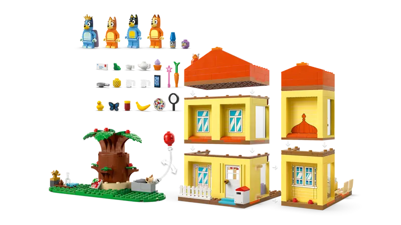LEGO - 11203 - BLUEY - La maison de Bluey - 382 pièces