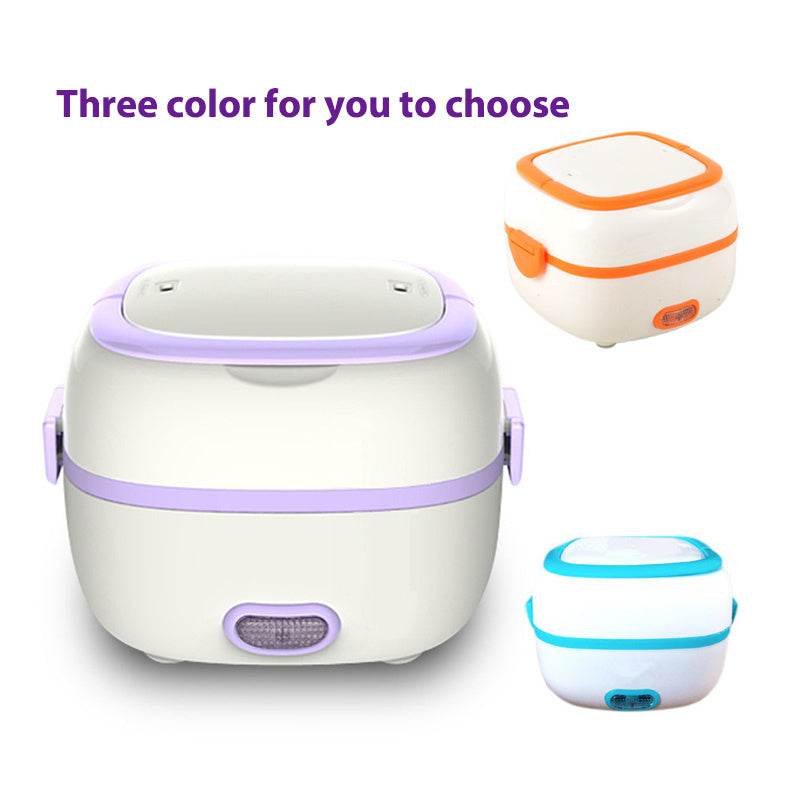 Multi-Function Electric Cooking Lunch Box – Portable & Heated