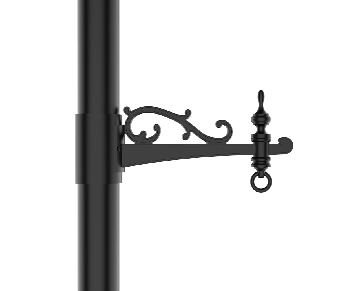 Bras-support de jardinière pour poteaux 3