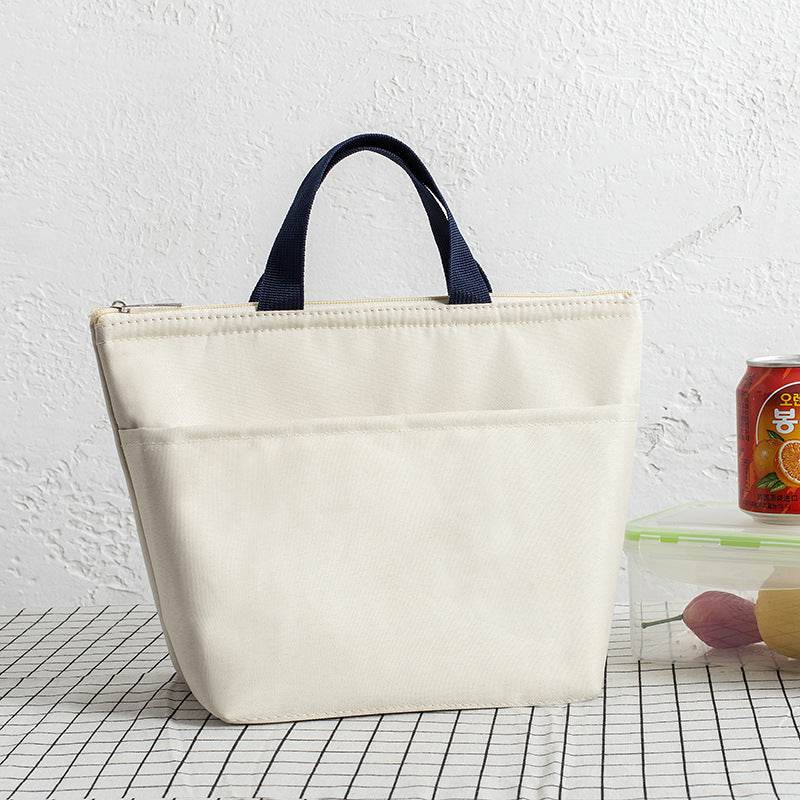 Portable Waterproof Oxford Insulated Tote Lunch Bag for Adult