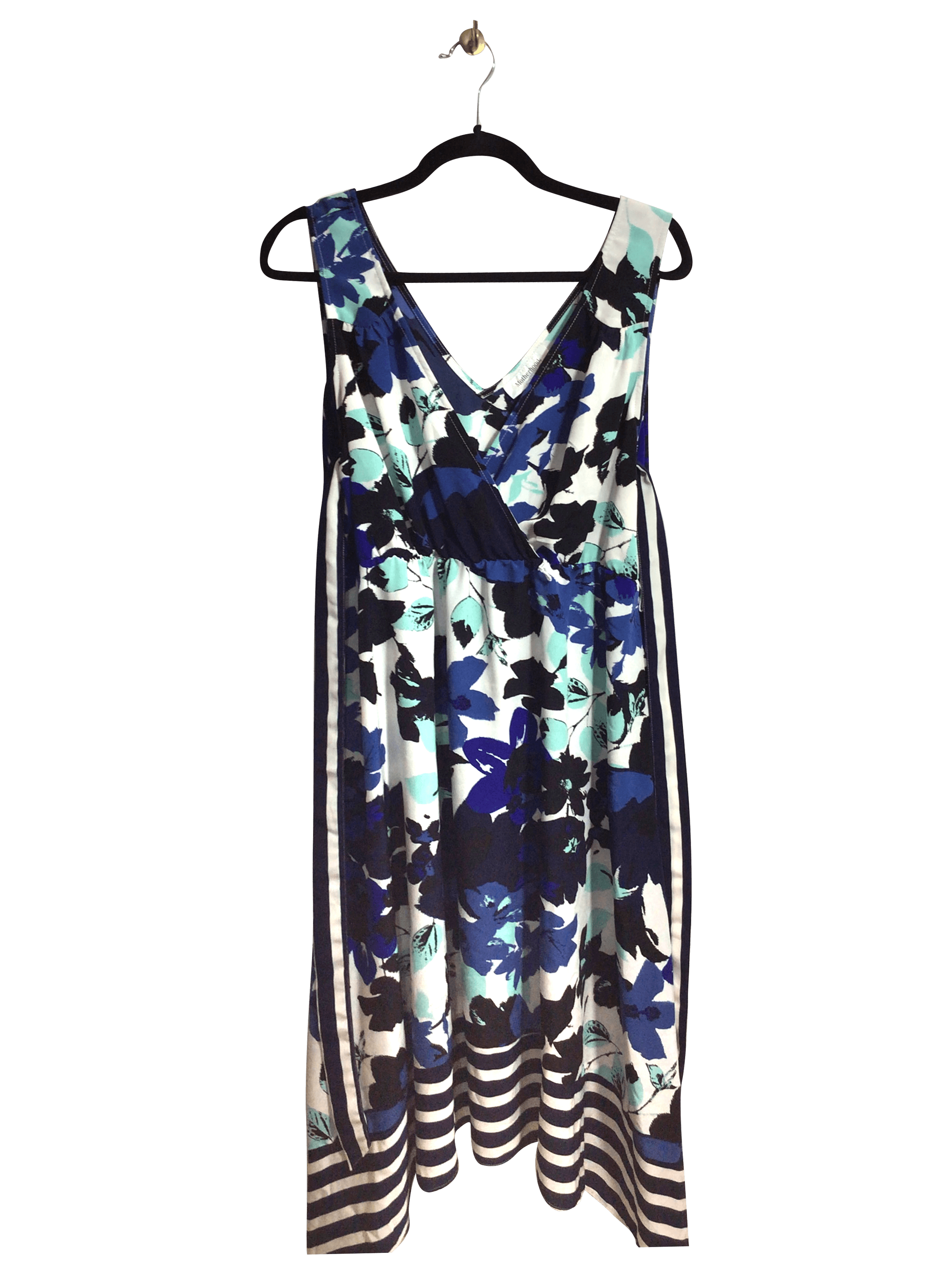MOTHERHOOD Women High Low Dresses Regular fit in Blue - L