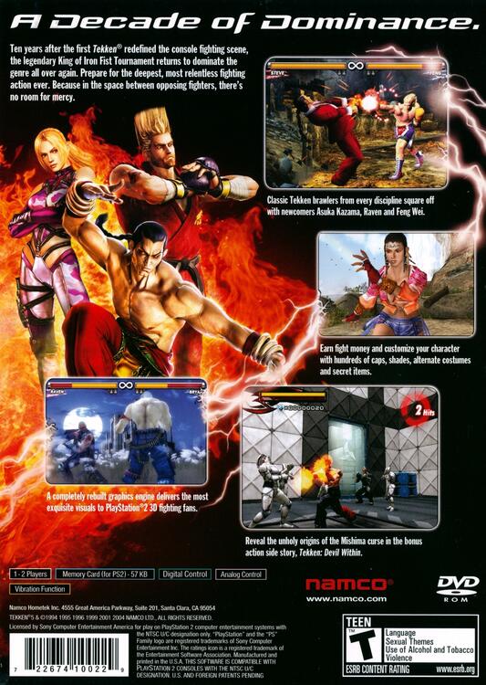 Tekken 5 (usagé)