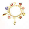 Guardian Star Bracelet – Gold Alloy Charm Bracelet for Women