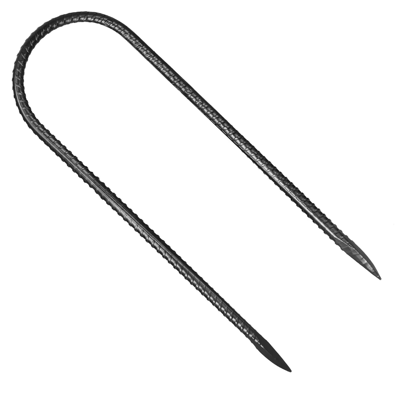 VEVOR 12-Inch 8 Pack Rebar Stakes Heavy Duty U Shape Galvanized Ground Anchors