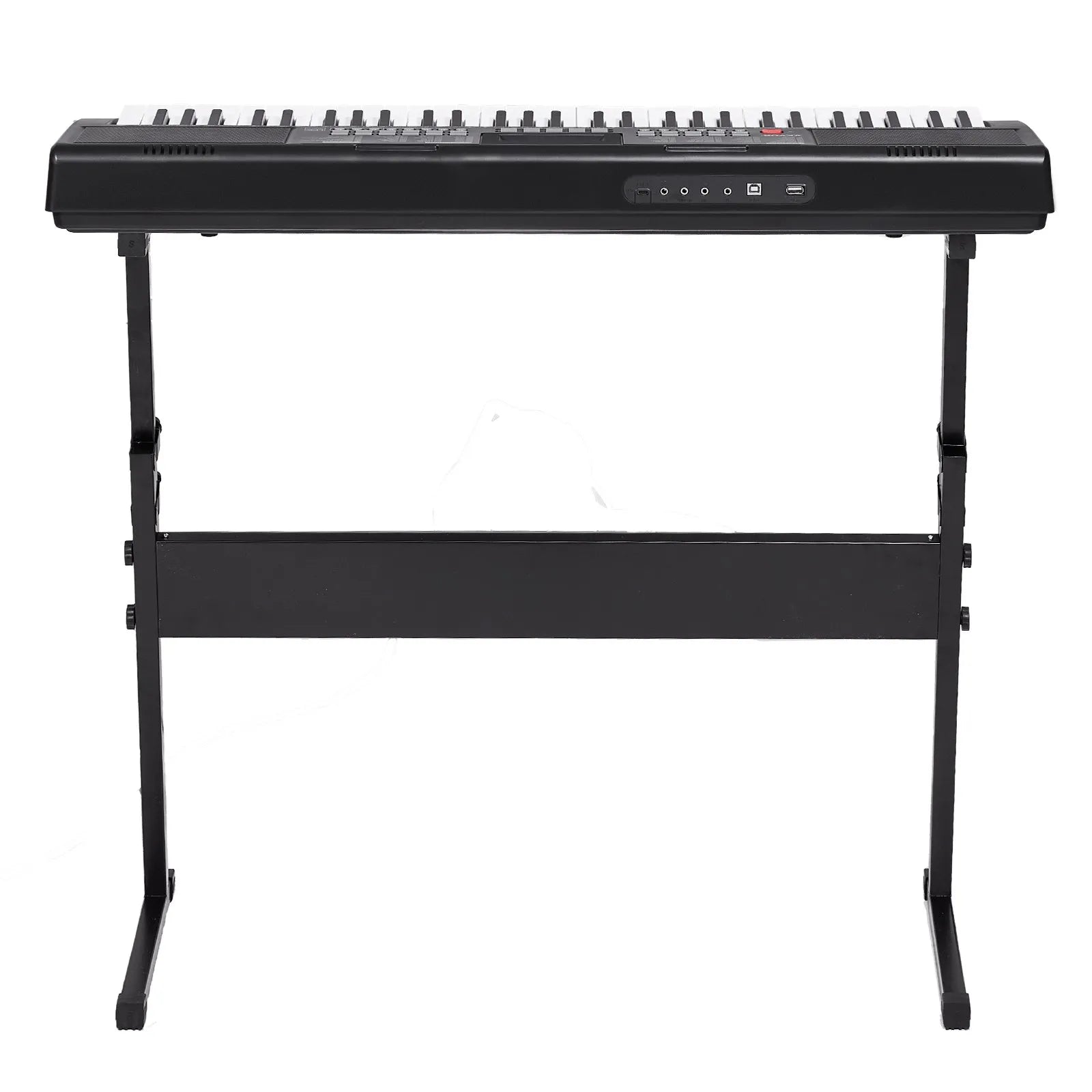 VEVOR 61 Key Digital Keyboard Piano Electric Portable with Adjustable Stand