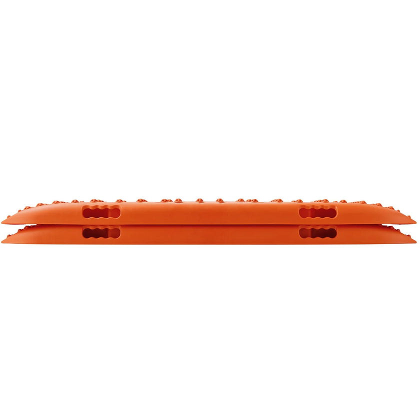 VEVOR 2PCS Traction Boards with PP for Mud Snow Sand Storage Bag Long Orange