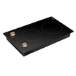 VEVOR 1800W 2 Burner Induction Cooktop Electric Countertop Burner Knob Control