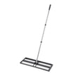 VEVOR 30x10in Lawn Leveling Rake with 83.9 in Adjustable Handle for Yard Garden