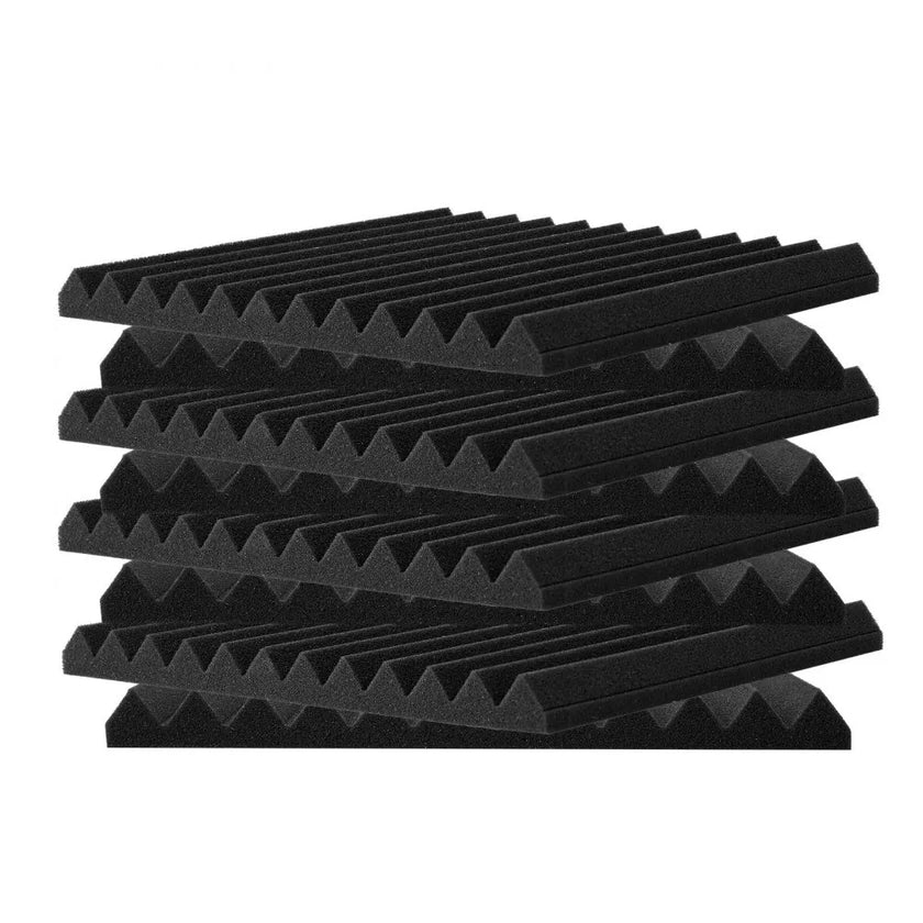 VEVOR Acoustic Foam Panels 80 Pack 12 x 12 x 1 in for Studio Wall and Ceiling