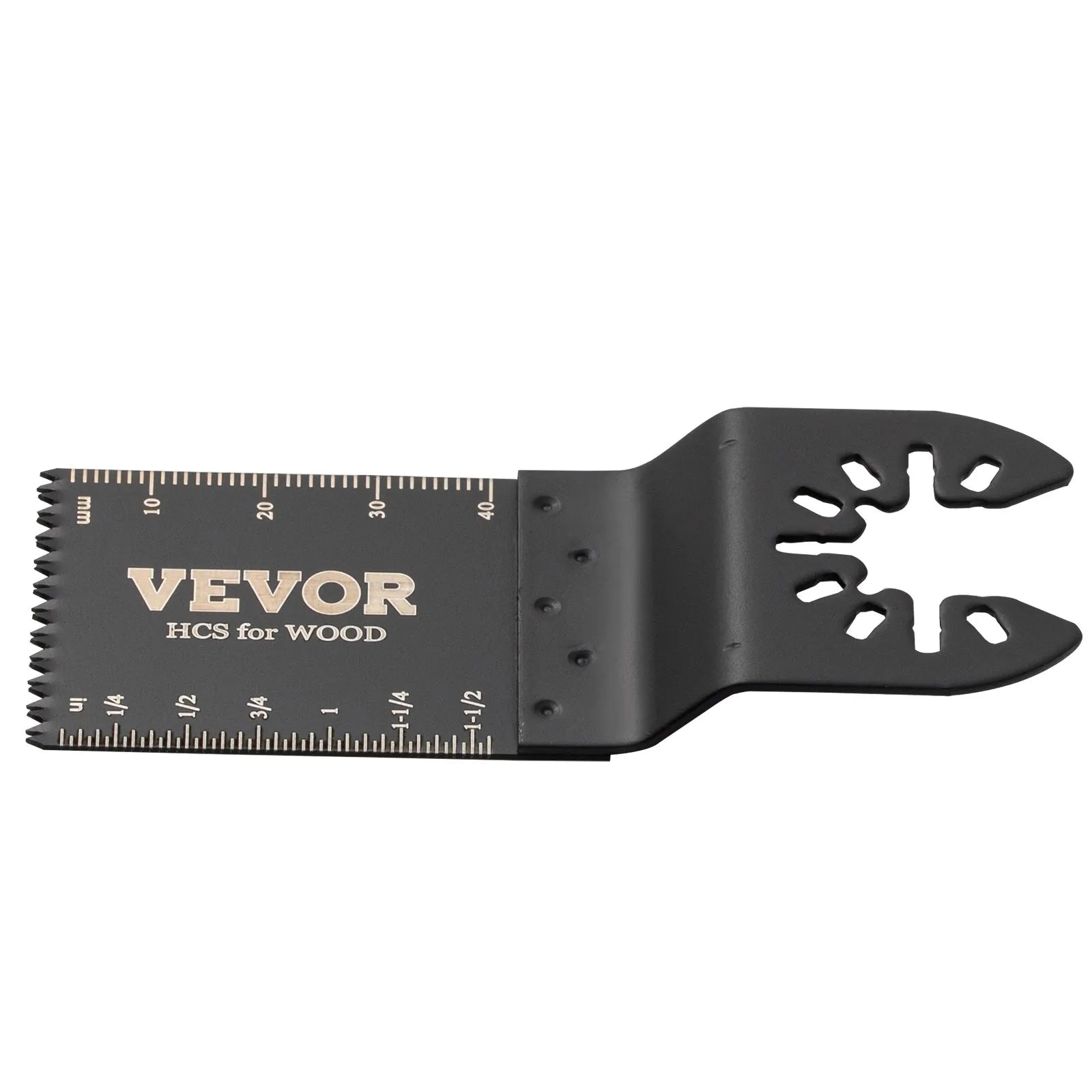 VEVOR 100PCS Oscillating Saw Blades, Quick Release Multitool Blades Kit, HCS Tool Blades for Wood Plastic, Compatible with Dewalt Dremel Fein Worx Bosch Makita Milwaukee