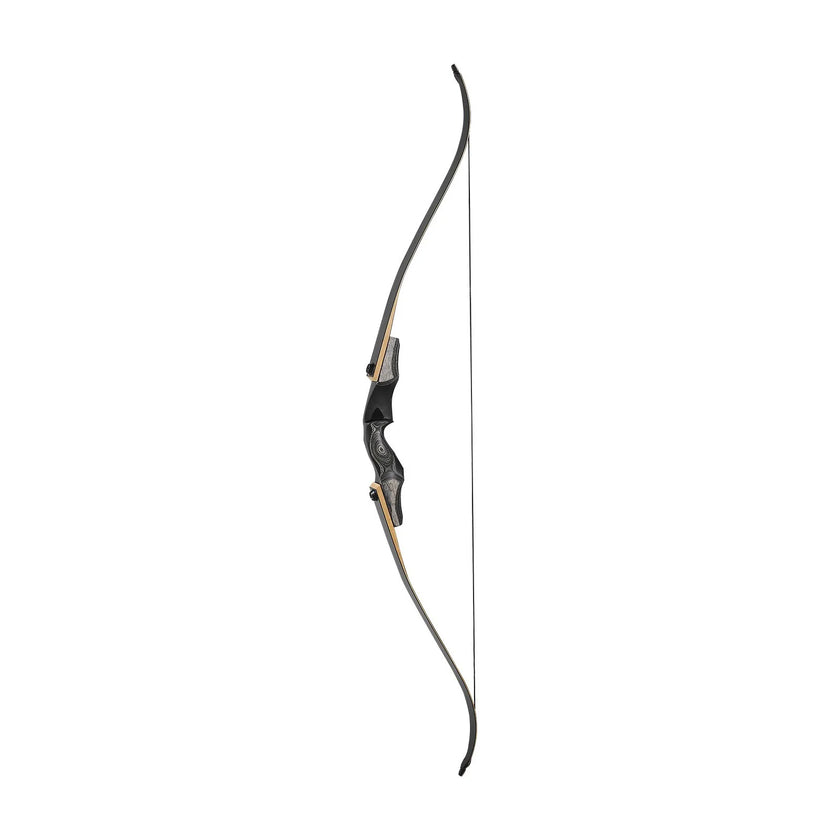 VEVOR 60in Takedown Recurve Bow Wooden Bow Arrows Kit Hunting Practice 30 lbs