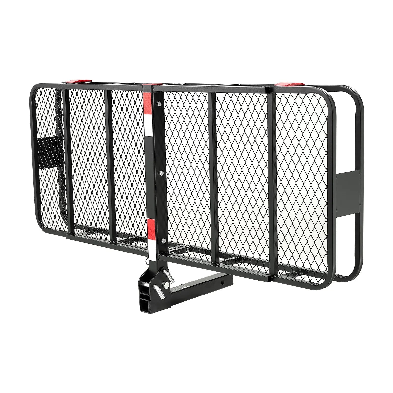 VEVOR 500 lbs Hitch Cargo Carrier Folding Hitch Cargo Carrier with Stabilizer