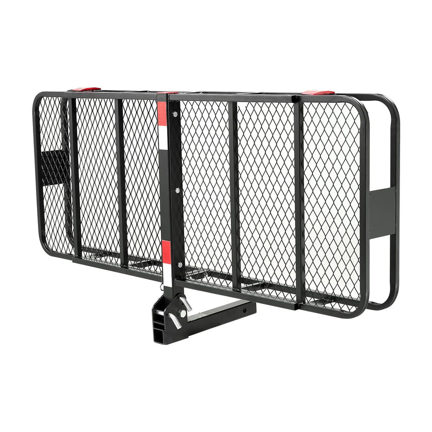 VEVOR 500 lbs Hitch Cargo Carrier Folding Hitch Cargo Carrier with Stabilizer