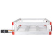VEVOR 49.4 x 22.4 x 7.1 in Hitch Cargo Carrier, 500lb Capacity Trailer Hitch Mount Aluminum Cargo Basket, Luggage Carrier Rack Fits 2