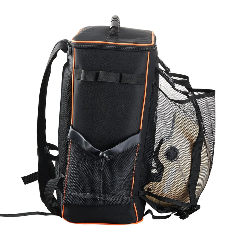 VEVOR 35.6L Welding Backpack 600D Polyester Welder Backpack for Tools and Helmet