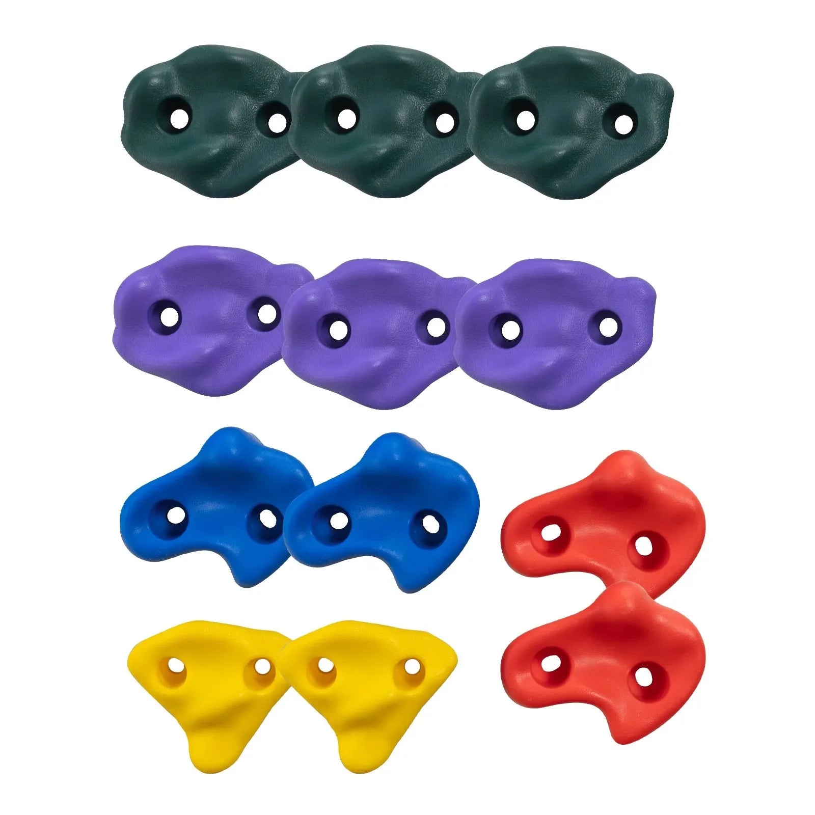 VEVOR Ninja Tree Climbing Kit 12 Climbing Holds 6 Ratchet Straps Climbing Ladder